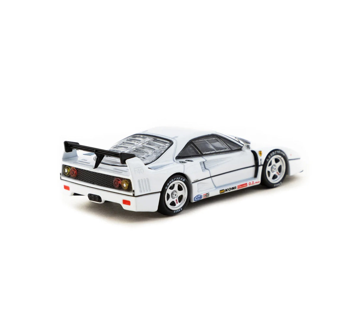 Tarmac Works - Ferrari F40 Lightweight White - Scale 1/64 T64R-076-WH