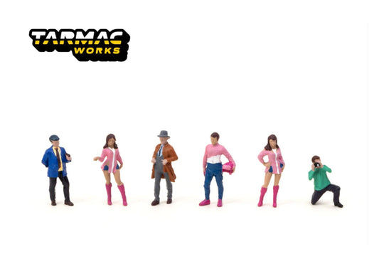 Jour 2 de course - Travaux sur asphalte et diorama américain - Échelle 1/64 T64F-001-PK