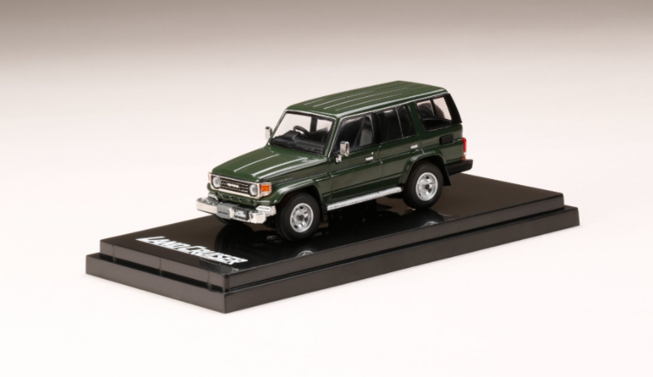 Hobby Japan - Toyota Land Cruiser 70 ZX 4door 1994 Olive Green - Scale 1/64 HJ641038AGR