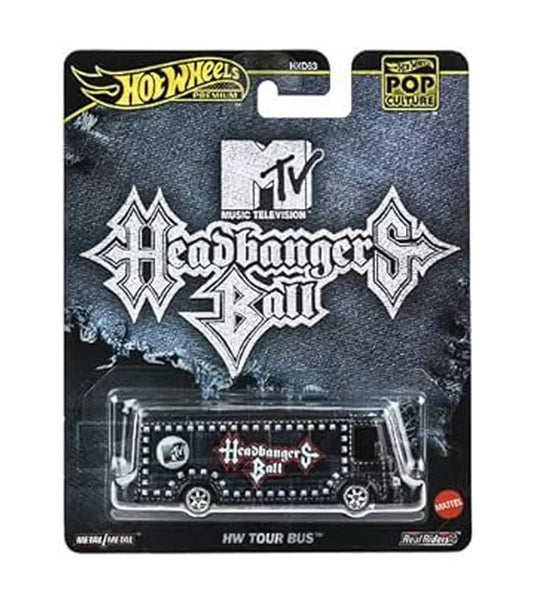 Hot Wheels Premium - HW Tour Bus - Série POP Culture - Échelle 1/64 environ