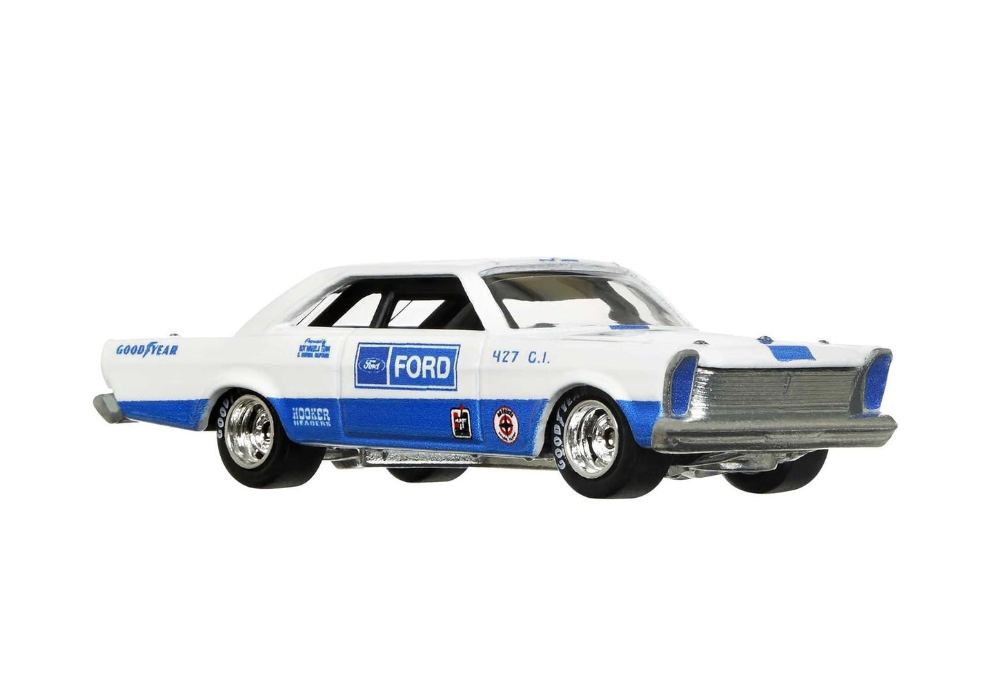 Hot Wheels Premium - Ford Galaxie et Ford C-800 '65 - Série Car Culture Team Transport - Échelle 1/64