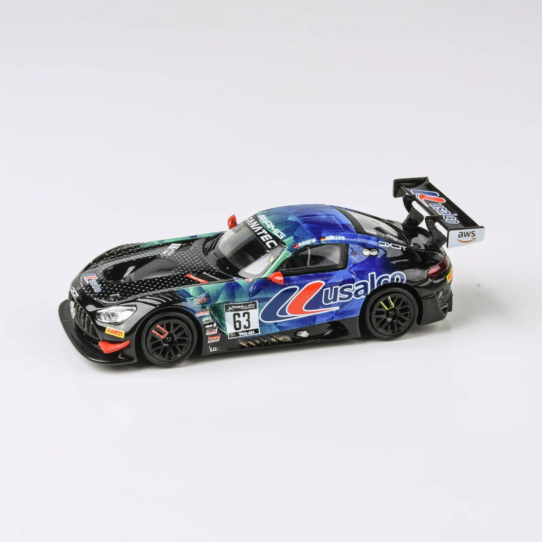 Mercedes-AMG GT3 Evo 2020 - GT World Challenge America Team DXDT n° 63 - Para64 - Échelle 1/64 PA-55354