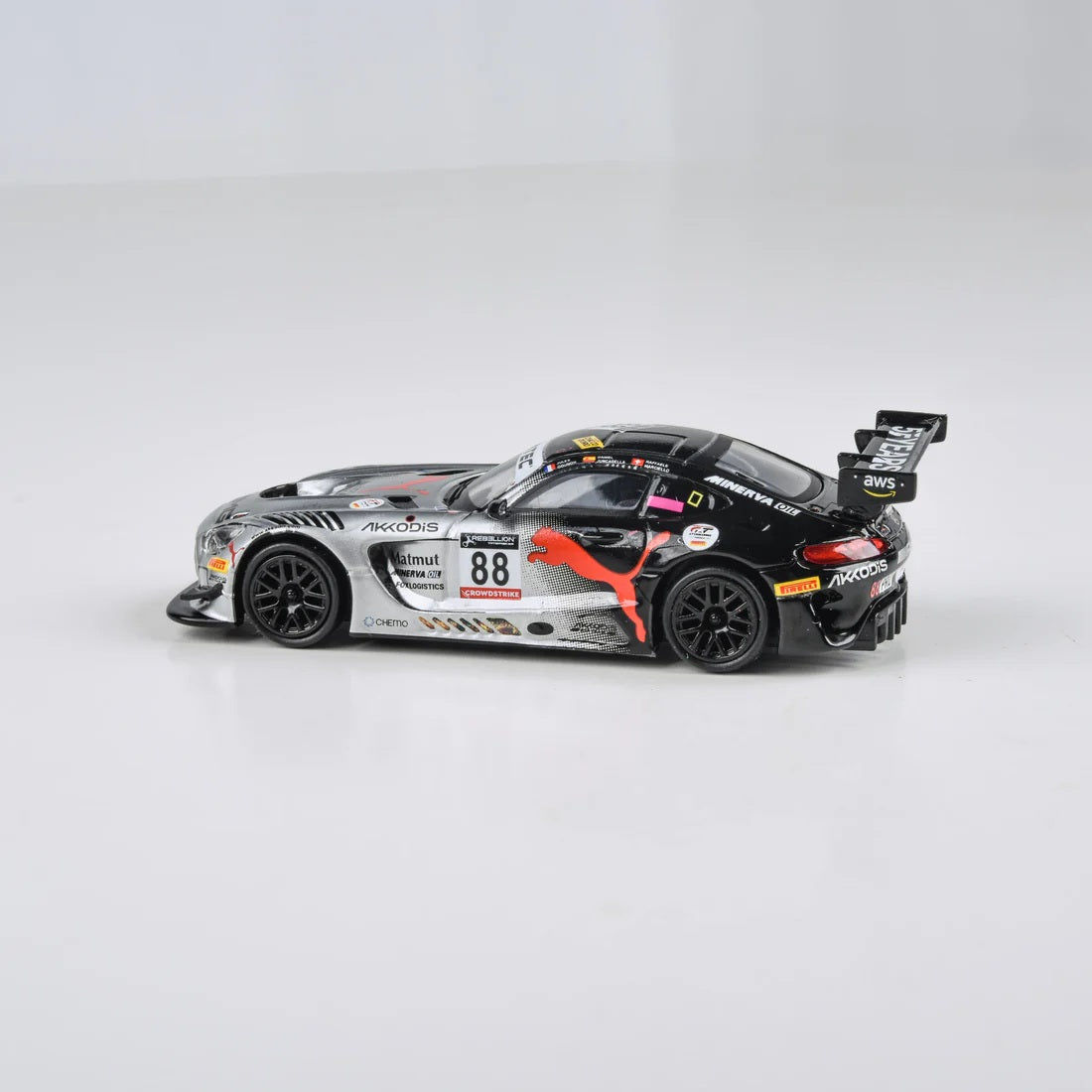 Mercedes-AMG GT3 Evo 2022 24H Spa P1 Akkodis ASP #88 - Para64 - Échelle 1/64 PA-55359