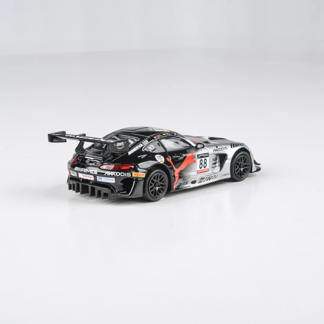 Mercedes-AMG GT3 Evo 2022 24H Spa P1 Akkodis ASP #88 - Para64 - Échelle 1/64 PA-55359