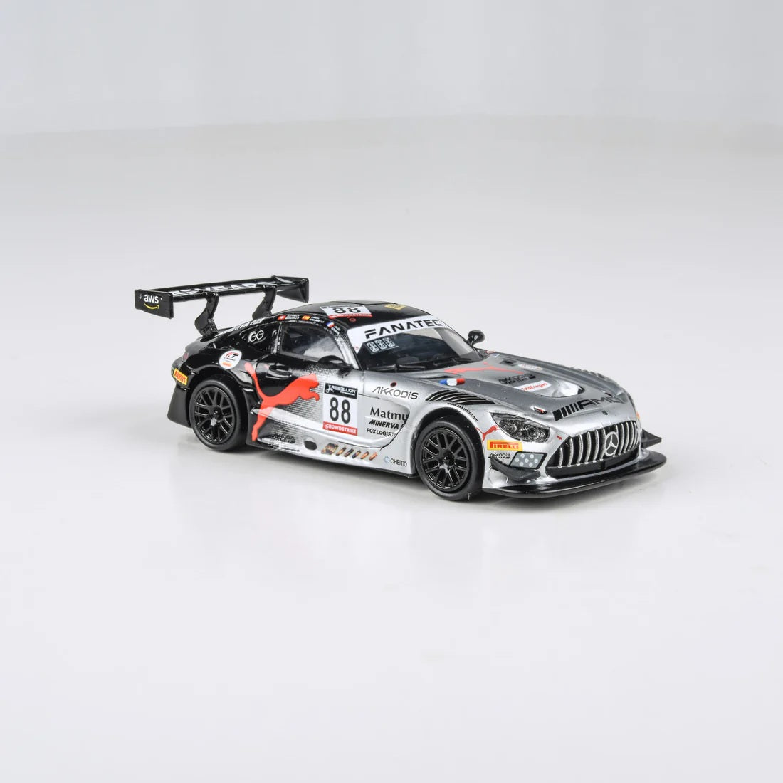 Mercedes-AMG GT3 Evo 2022 24H Spa P1 Akkodis ASP #88 - Para64 - Échelle 1/64 PA-55359