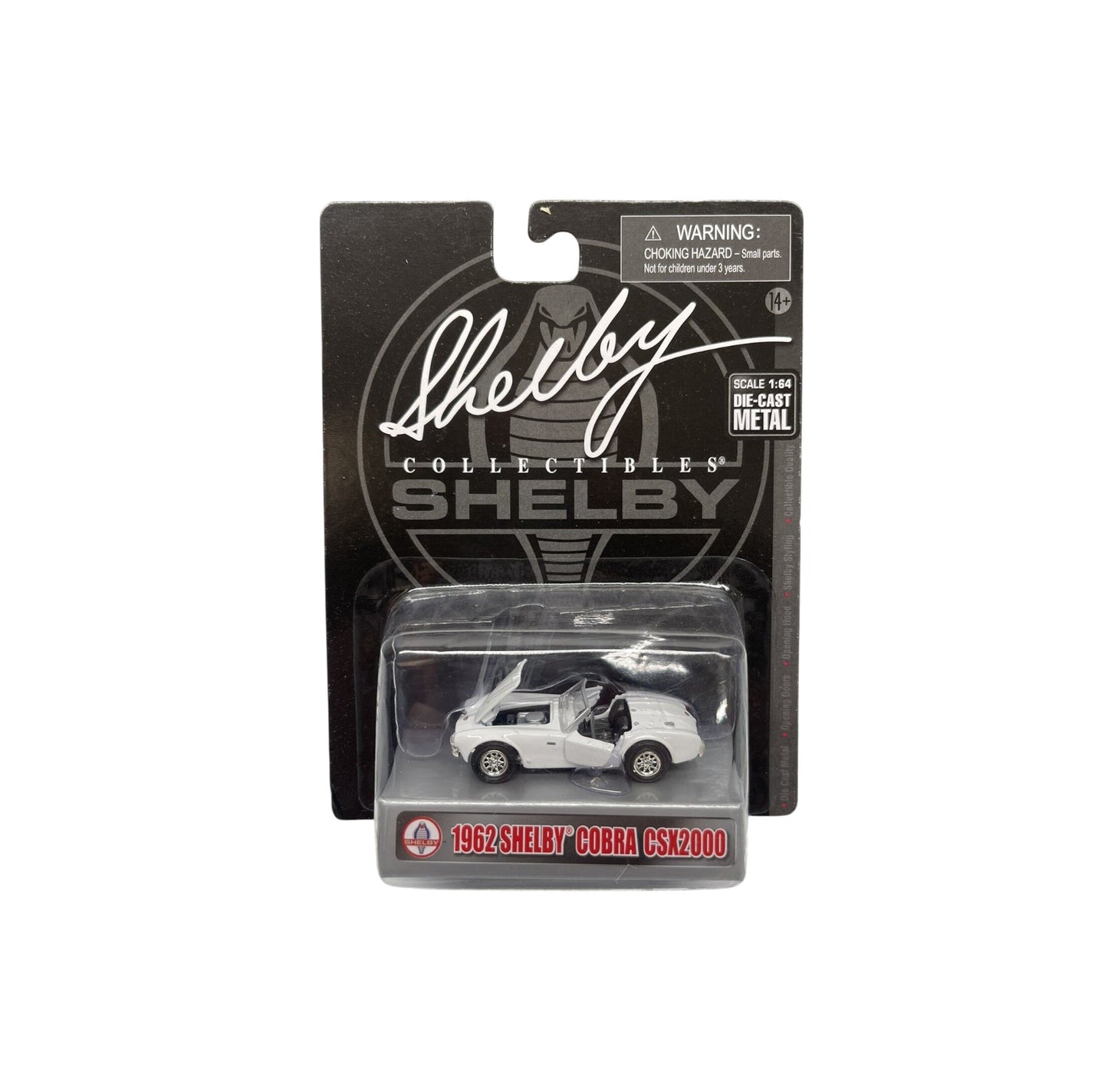 Shelby Collectibles - Shelby Cobra 427 S/C White - Scale 1/64
