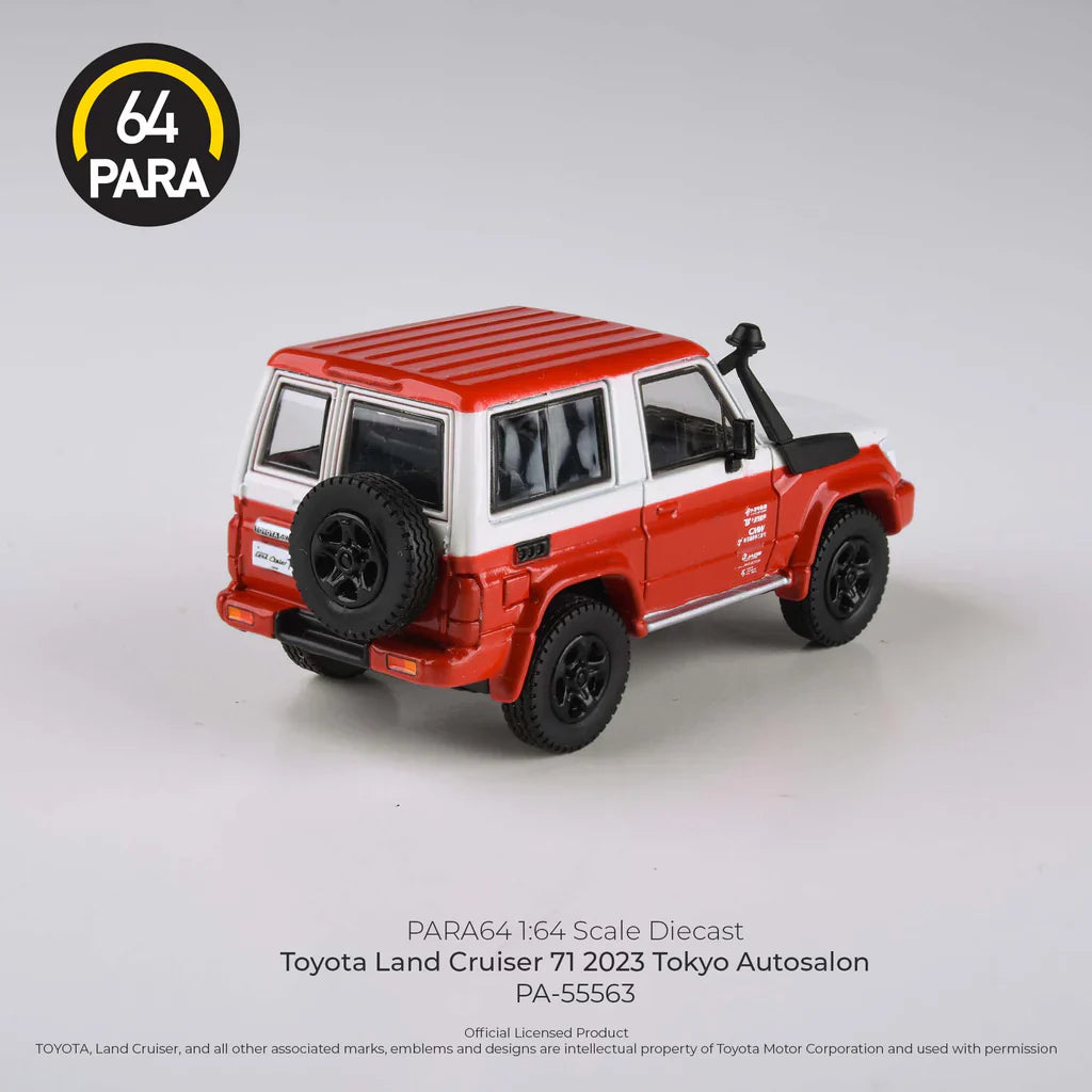 Para64 - 2014 Toyota Land Cruiser 71 SWB 2023 Auto Salon LHD - Scale 1/64