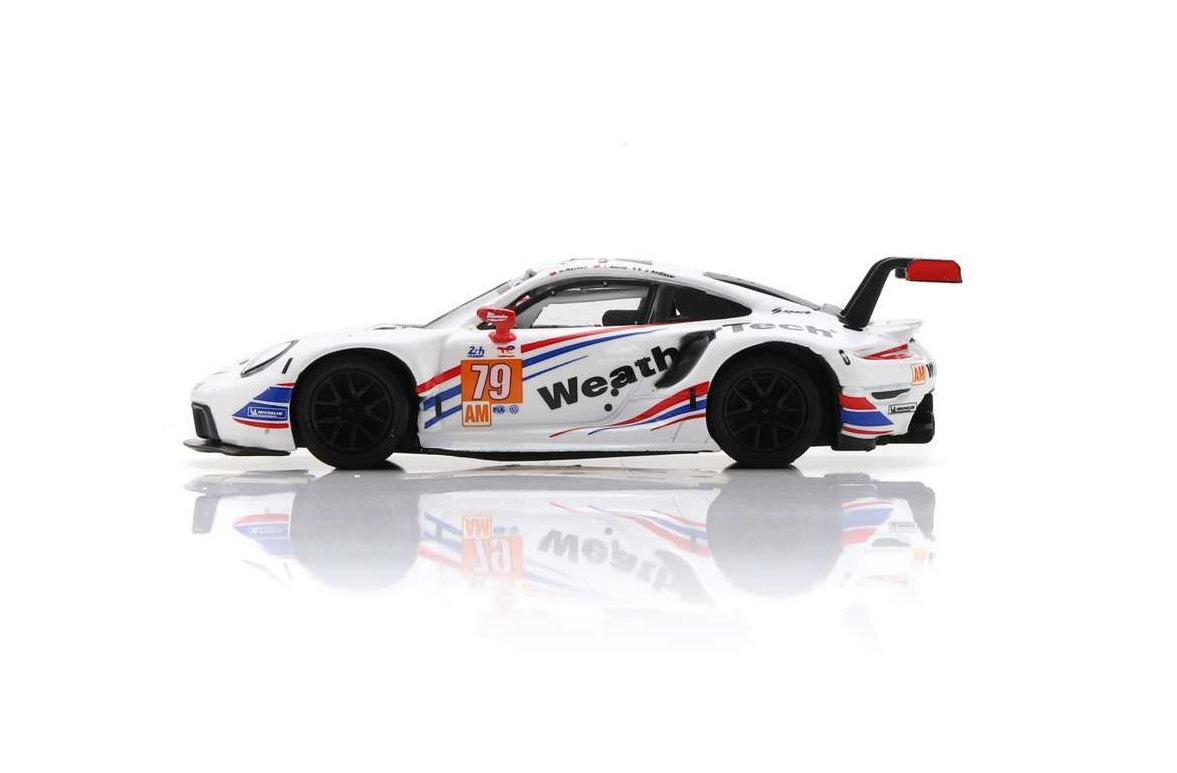 Spark Model - Porsche 911 RSR-19 n°79 WeatherTech Racing 2e LMGTE Am 24H Le Mans 2022 - Échelle 1/64 Y275
