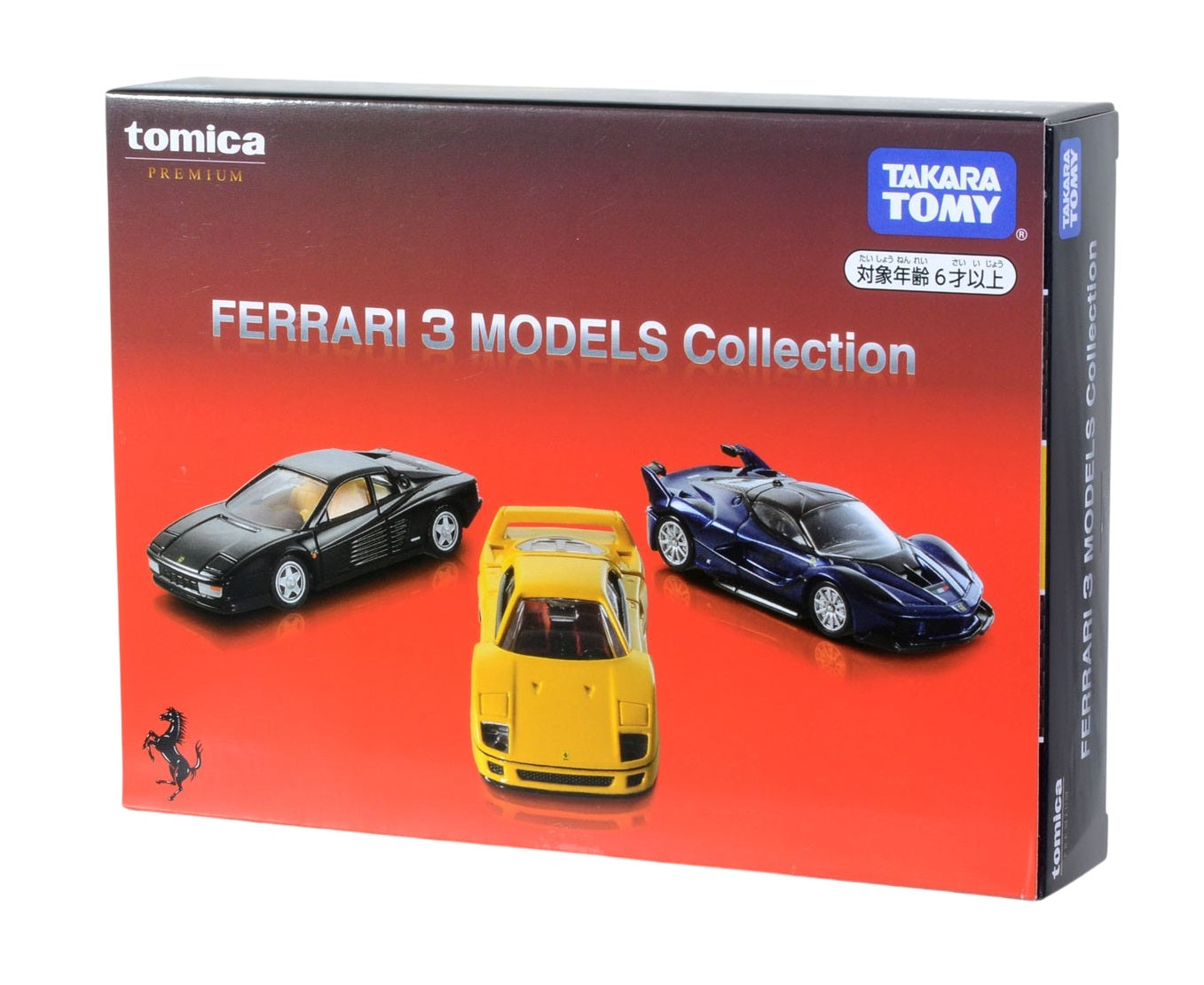Takara Tomy Tomica - Set 3 Cars Premium Ferrari Collection - Premium - Scale 1/64