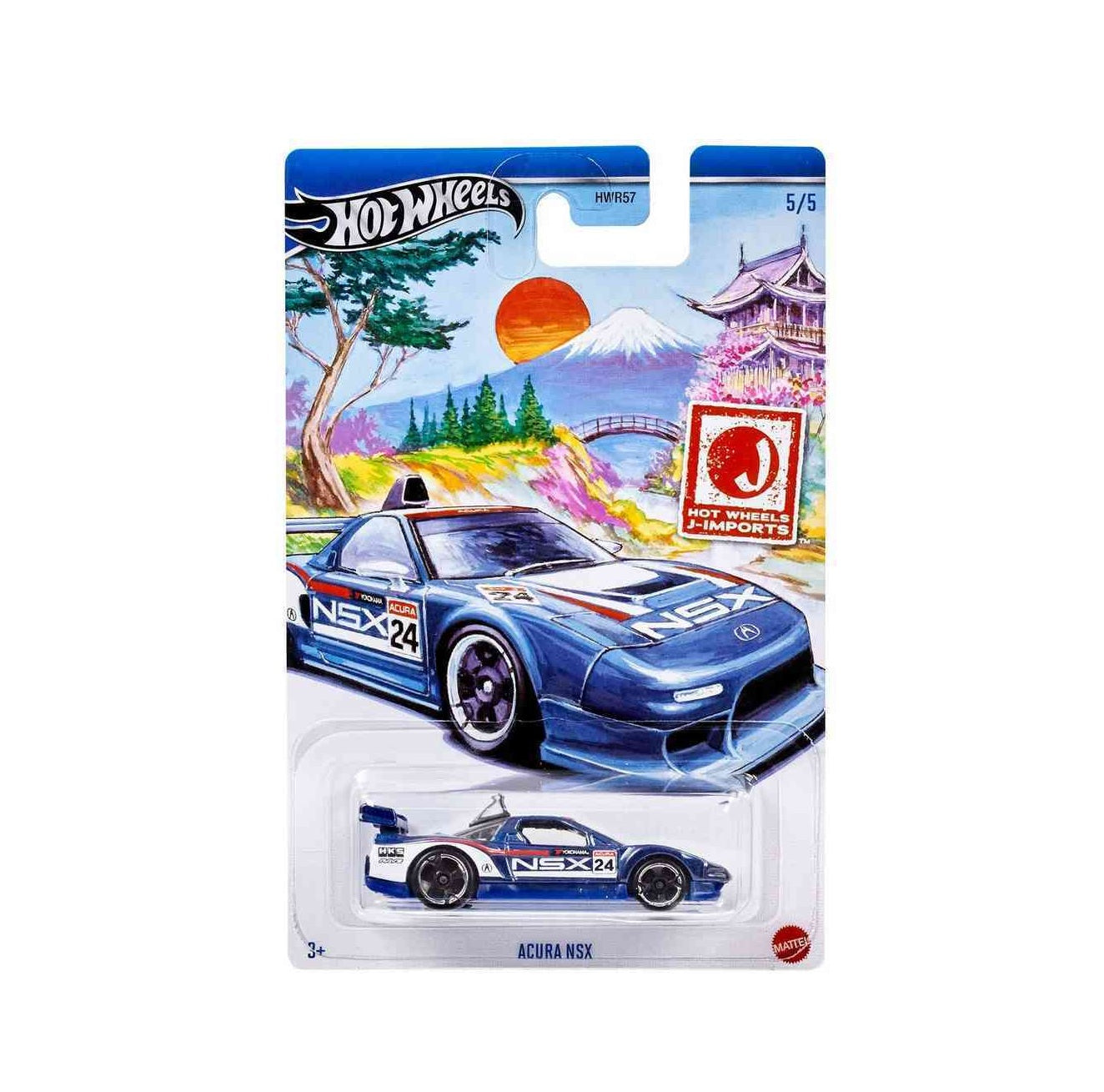 Hot Wheels J-Imports - Acura Nsx - Échelle 1/64 environ