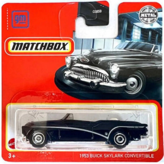 Matchbox - Buck Skylark Cabriolet 1953 Noir #83 - Matchbox - Échelle 1/64 environ