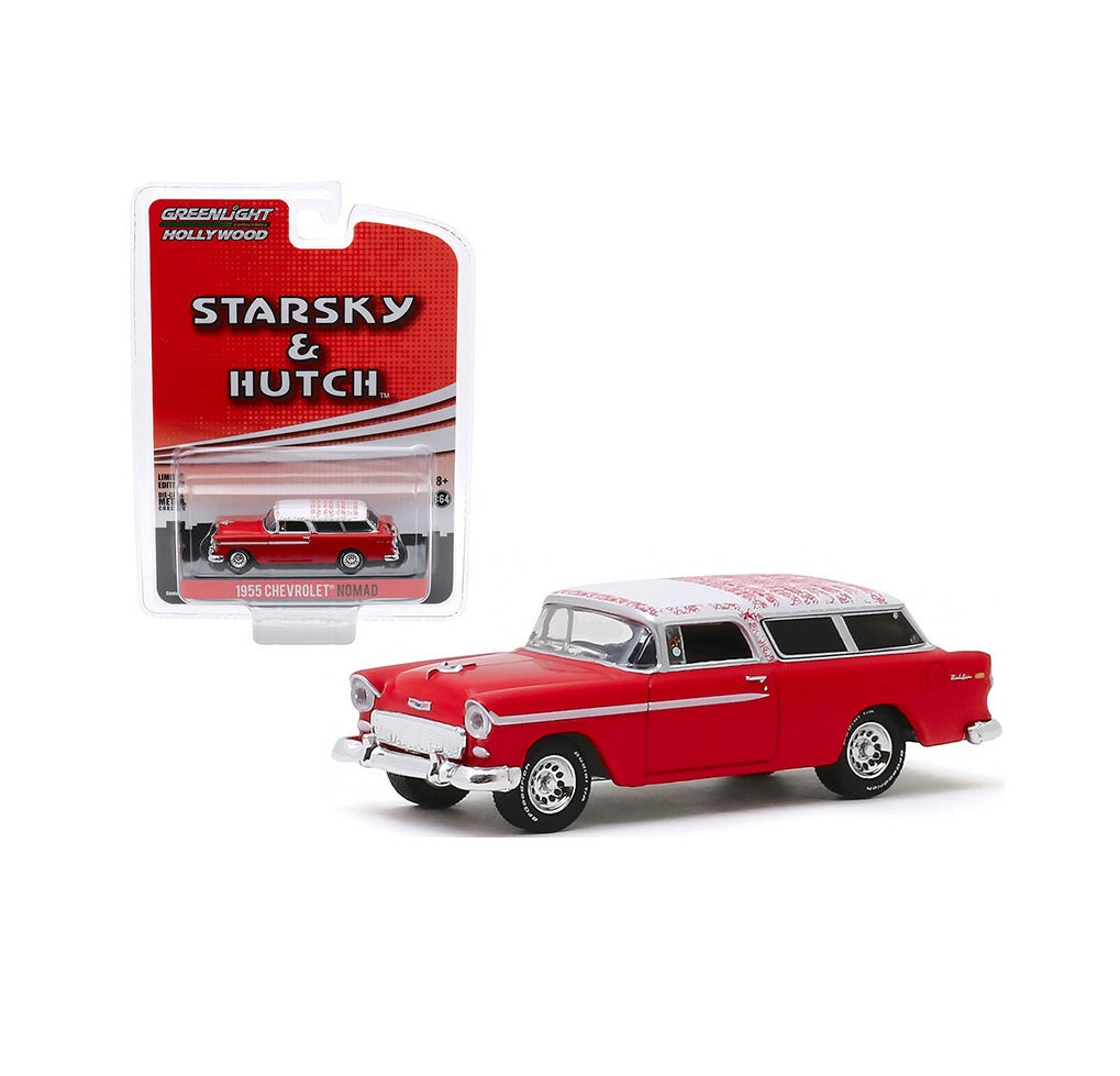 Greenlight Collectibles - 1955 Chevrolet Nomad Starsky & Hutch TV Series - Scala 1/64