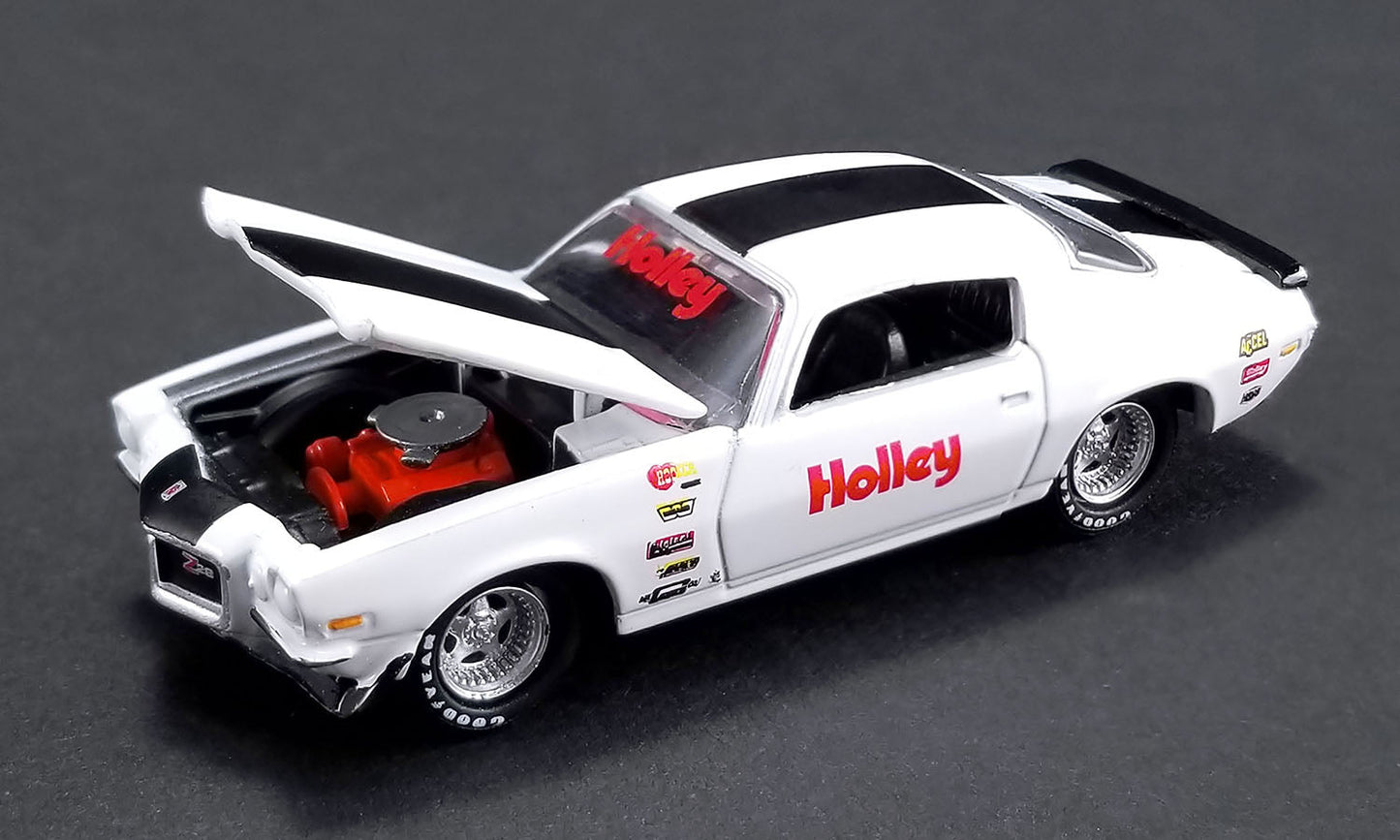 Acme Diecast Chevrolet 1967 Ramp Truck avec Chevrolet Camaro 1971 - Échelle 1/64