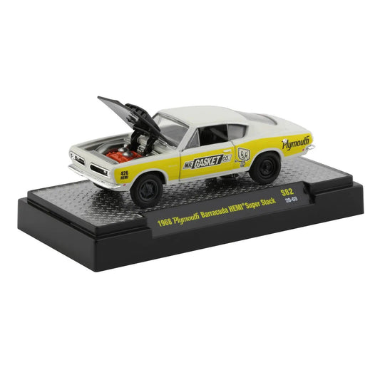 Machines M2 Plymouth Barracuda HEMI Super Stock 1968 - Échelle 1/64