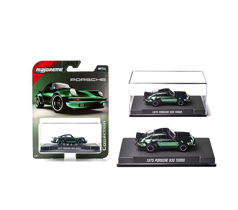 Majorette - 1975 Porsche 930 Turbo Green Series Collection - Scala 1/64
