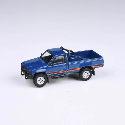 Para64 - Toyota Hilux Single Cab Medium Blue 1984, conduite à droite - Échelle 1/64