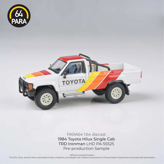 Para64 - Toyota Hilux Single Cab TRD Pro Ironman 1984 - Échelle 1/64