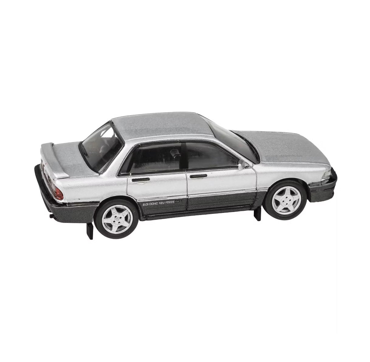 Para64 - S1988 Mitsubishi Galant VR-4 Grace Silver LHD - Scale 1/64
