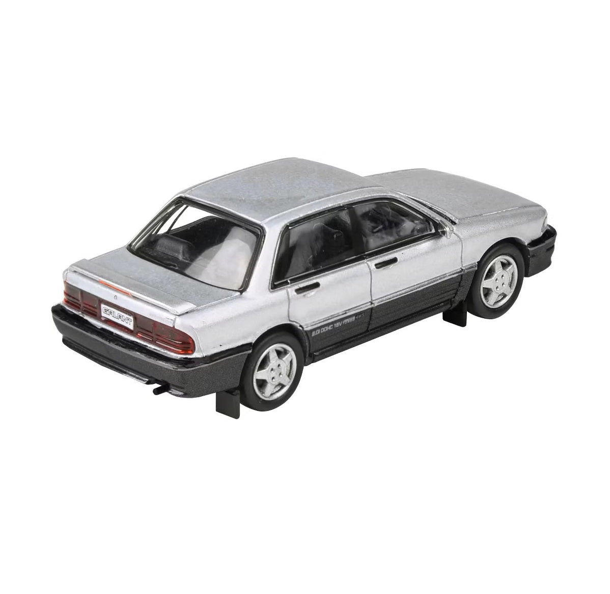 Para64 - S1988 Mitsubishi Galant VR-4 Grace Silver LHD - Scale 1/64