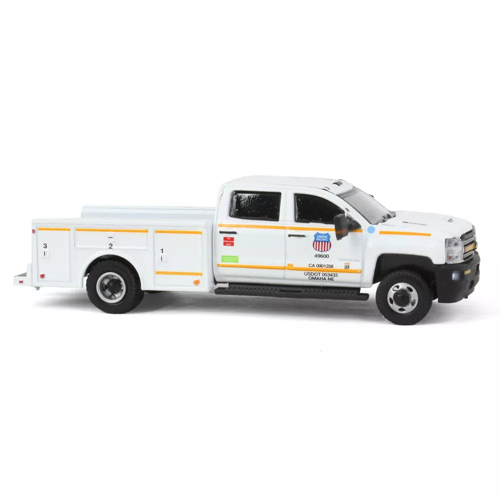 Greenlight - Chevrolet Silverado 3500 2018 Service Bed Pickup - Série Dually Drivers - Échelle 1/64