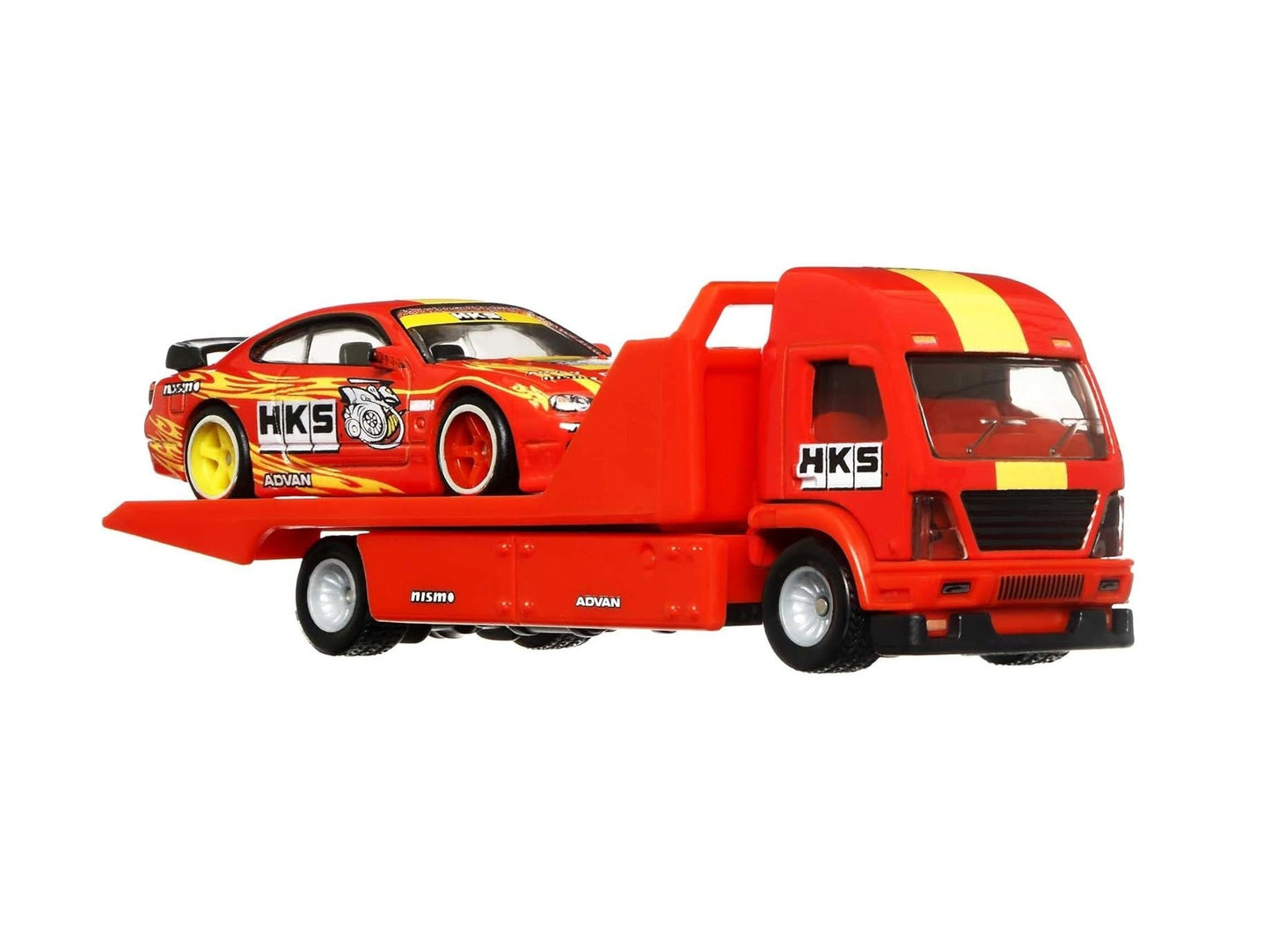 Hot Wheels Premium - Nissan Silvia (S15) et Aero Lift - Série Car Culture Team Transport - Échelle 1/64