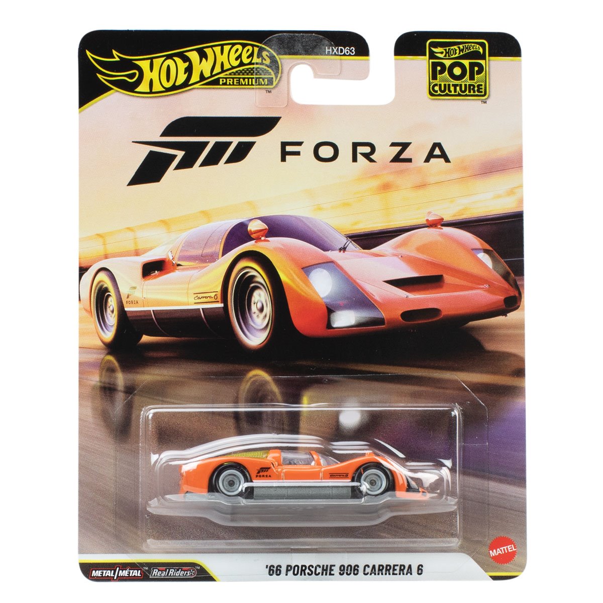 Hot Wheels Premium - '66 Porsche 906 Carrera 6 Forza - Series Pop Culture - Scala 1/64