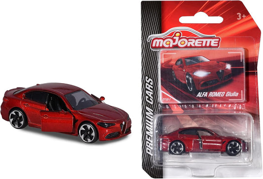Majorette - Alfa Romeo Giulia Quadrifoglio Rouge - Échelle 1/64