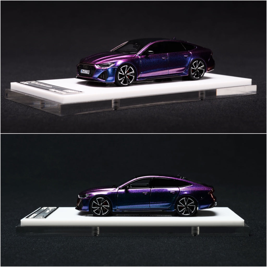 Motorhelix - Audi RS7 Sportback in Chameleon Purple Limited 499 pcs - Scala 1/64