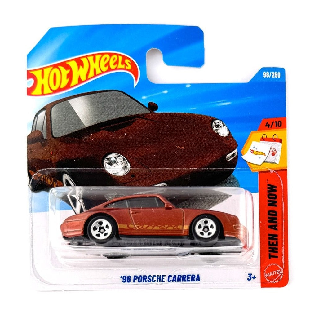 Hot Wheels - '96 Porsche Carrera Brown - HW Then and Now 4/10 - Scala 1/64 Circa