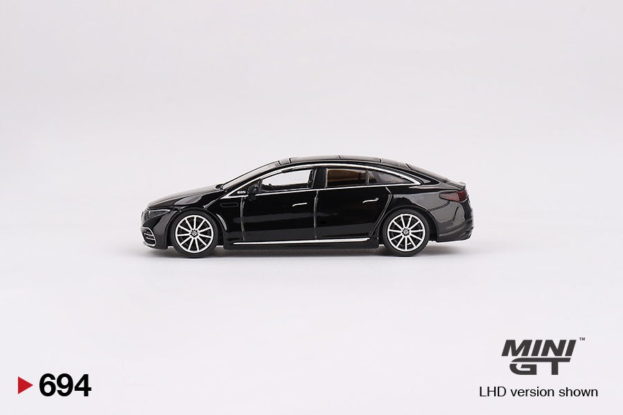Mini GT - Mercedes-Benz EQS 580 4MATIC Noir - Échelle 1/64 MGT00694