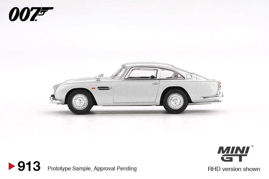 Mini GT - Aston Martin DB5 Skyfall film 007 James Bond - Échelle 1/64 MGT00913-007S Emballage espagnol
