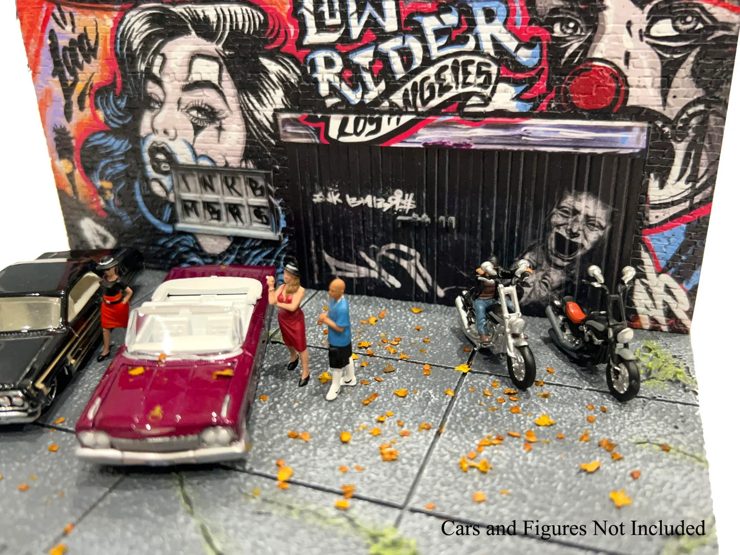 American Diorama - Street Art Diorama - LA Lowrider - Scala 1/64 AD-2423