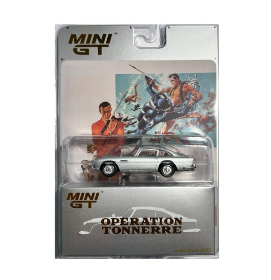 Mini GT - Aston Martin DB5 « Thunderball » 007 James Bond - Échelle 1/64 MGT00901-007F FRANÇAIS Blister
