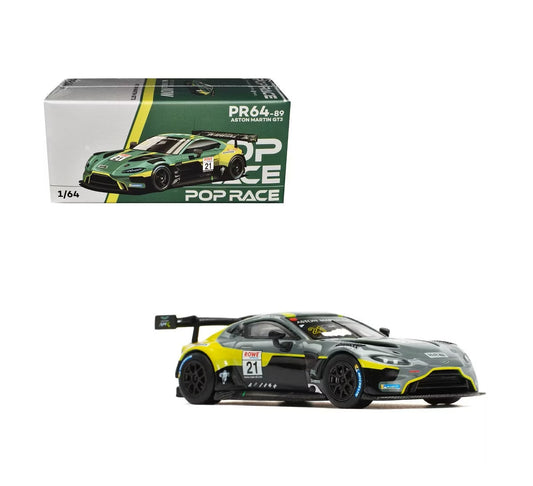 Pop Race - Aston Martin GT3 n° 21 - Échelle 1/64 PR64-89