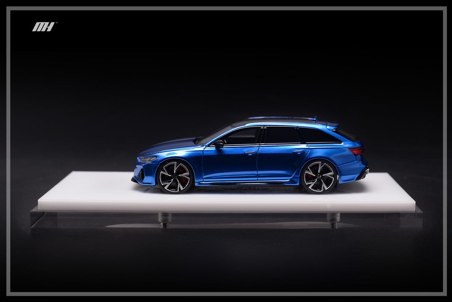 Motorhelix - Audi RS6 Avant in Sepang Blue Limited 499 pcs - Scala 1/64