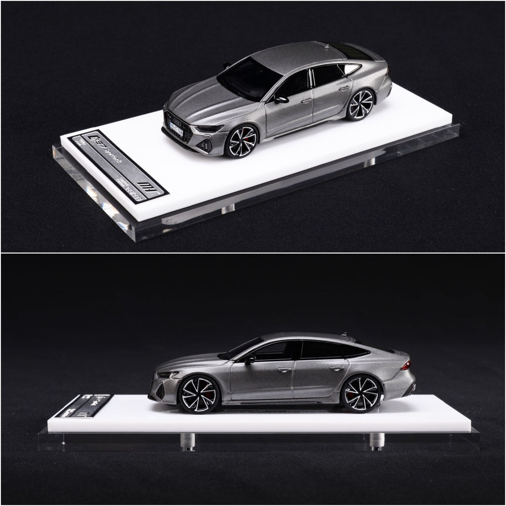Motorhelix - Audi RS7 Sportback in Matte Metallic Grey Limited 499 pcs - Scala 1/64