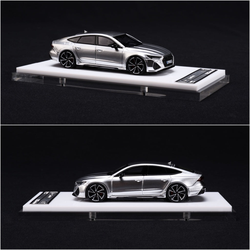 Motorhelix - Audi RS7 Sportback in Tungsten Steel Silver Limited 499 pcs - Scala 1/64