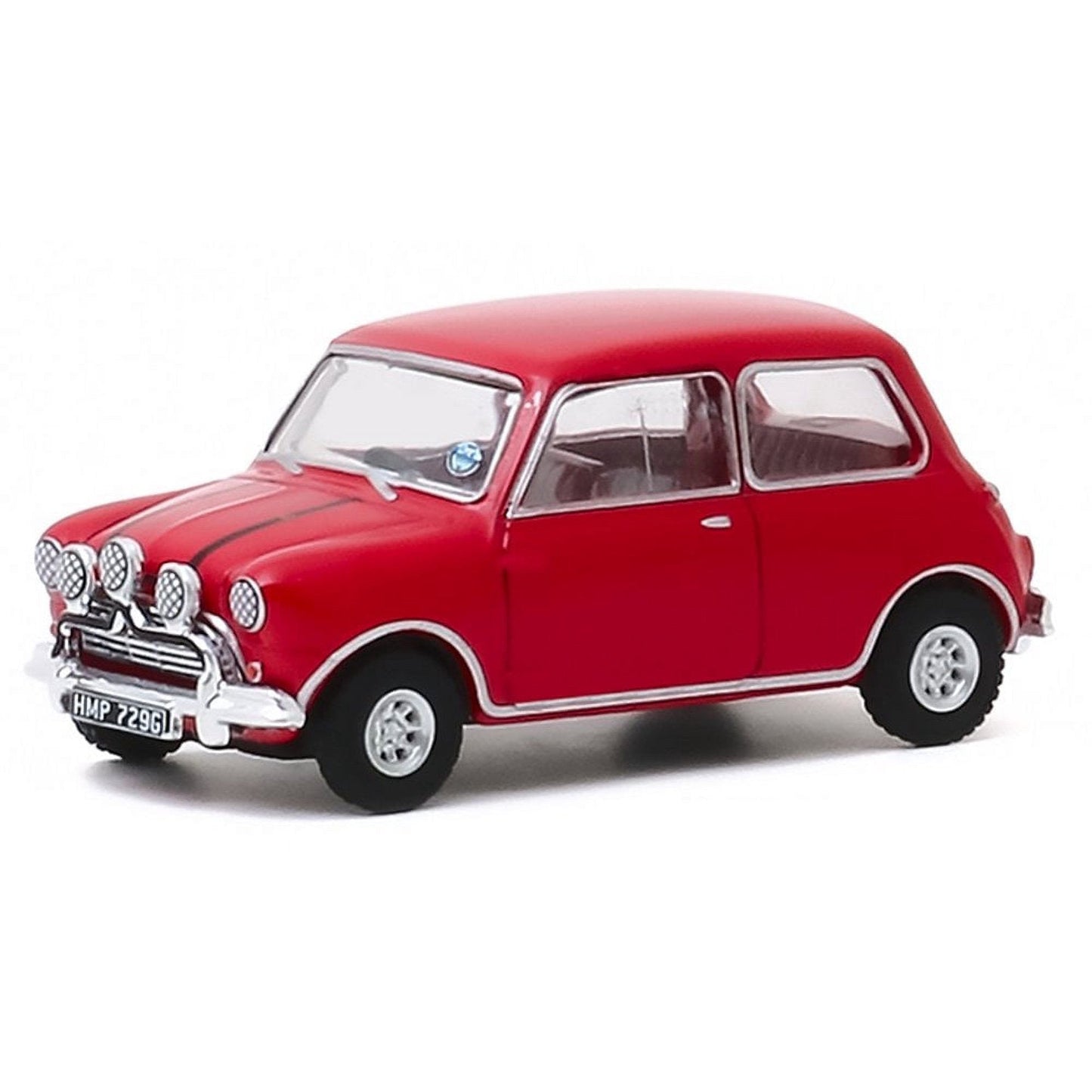 Greenlight - Austin Mini Cooper S 1275 MKI Rouge 1967 : Le travail à l'italienne - Échelle 1/64