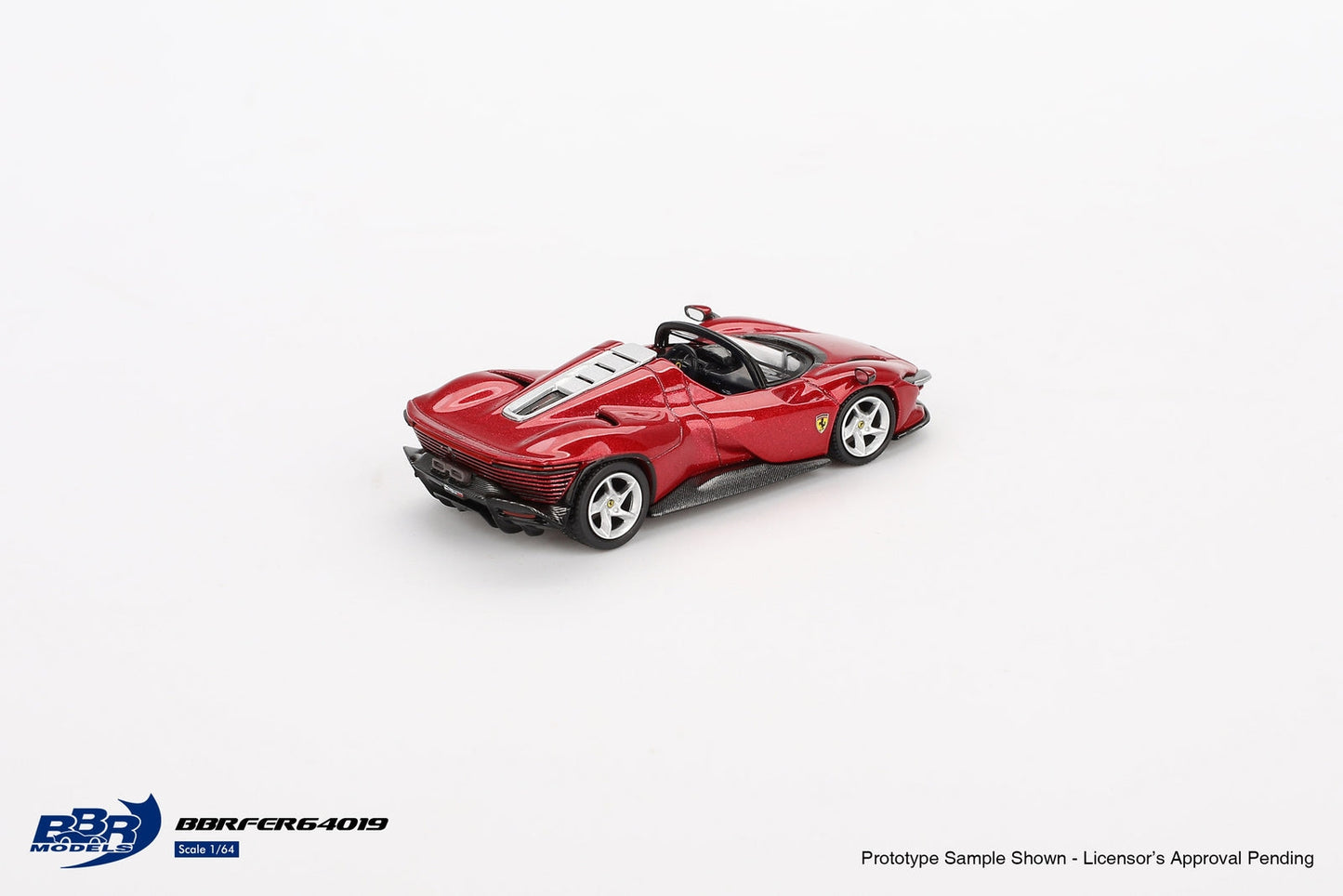 BBR Models - Ferrari Daytona SP3 Imola Rouge - Échelle 1/64 BBRFER64019