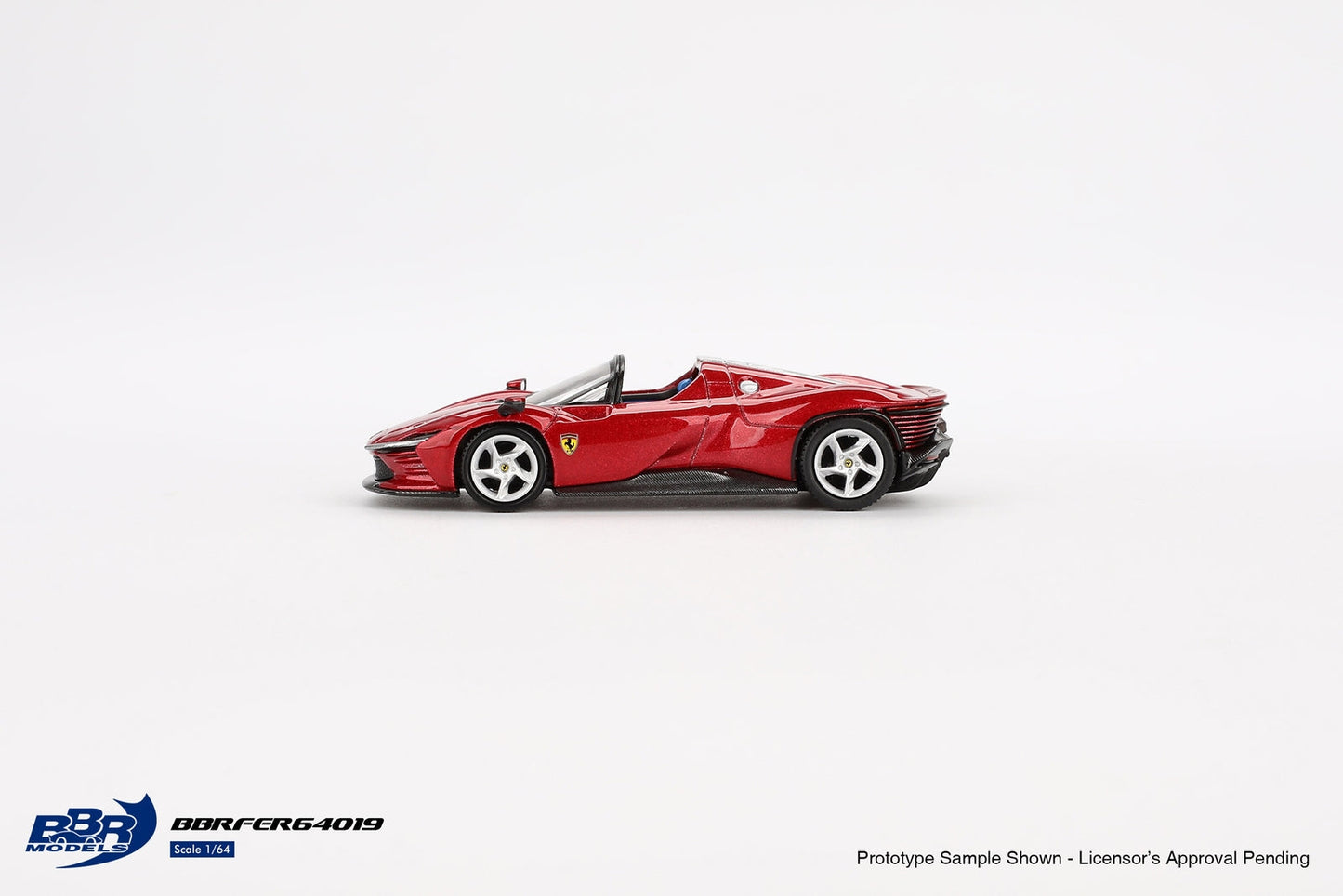 BBR Models - Ferrari Daytona SP3 Imola Rouge - Échelle 1/64 BBRFER64019