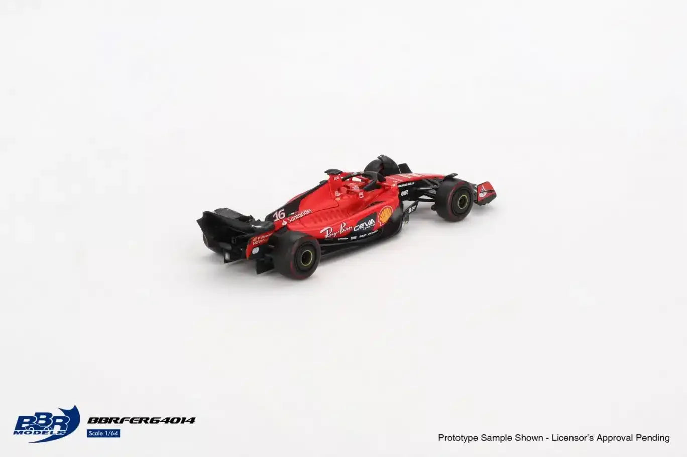 BBR Models - Ferrari SF23 #16 Charles Leclerc Bahrain GP 2023 - Scale 1/64 BBRFER64014