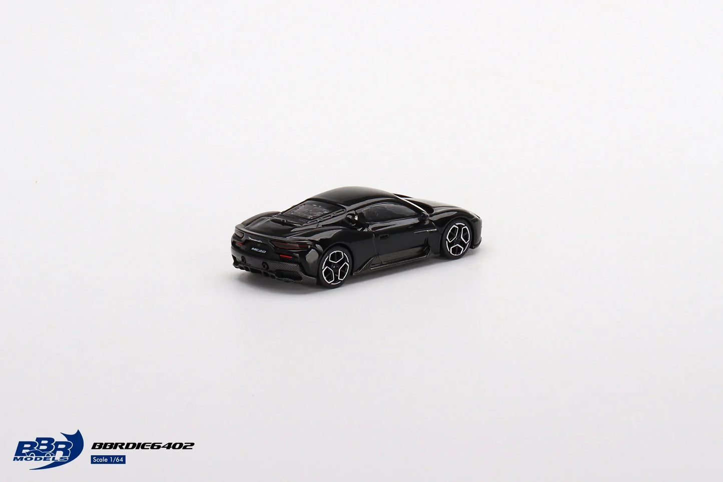 BBR Models - Maserati MC20 Nero Enigma - Échelle 1/64 BBRDIE6402