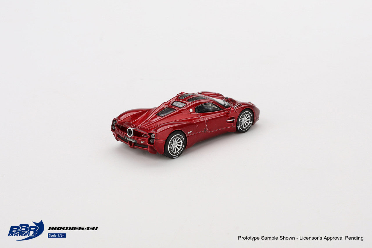 BBR Models - Pagani Utopia Rouge Dubaï - Échelle 1/64 BBRDIE6431