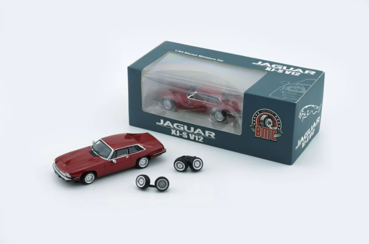 BM Creations - Jaguar XJS 1984 Regency Red RHD - Scale 1/64 64B0315