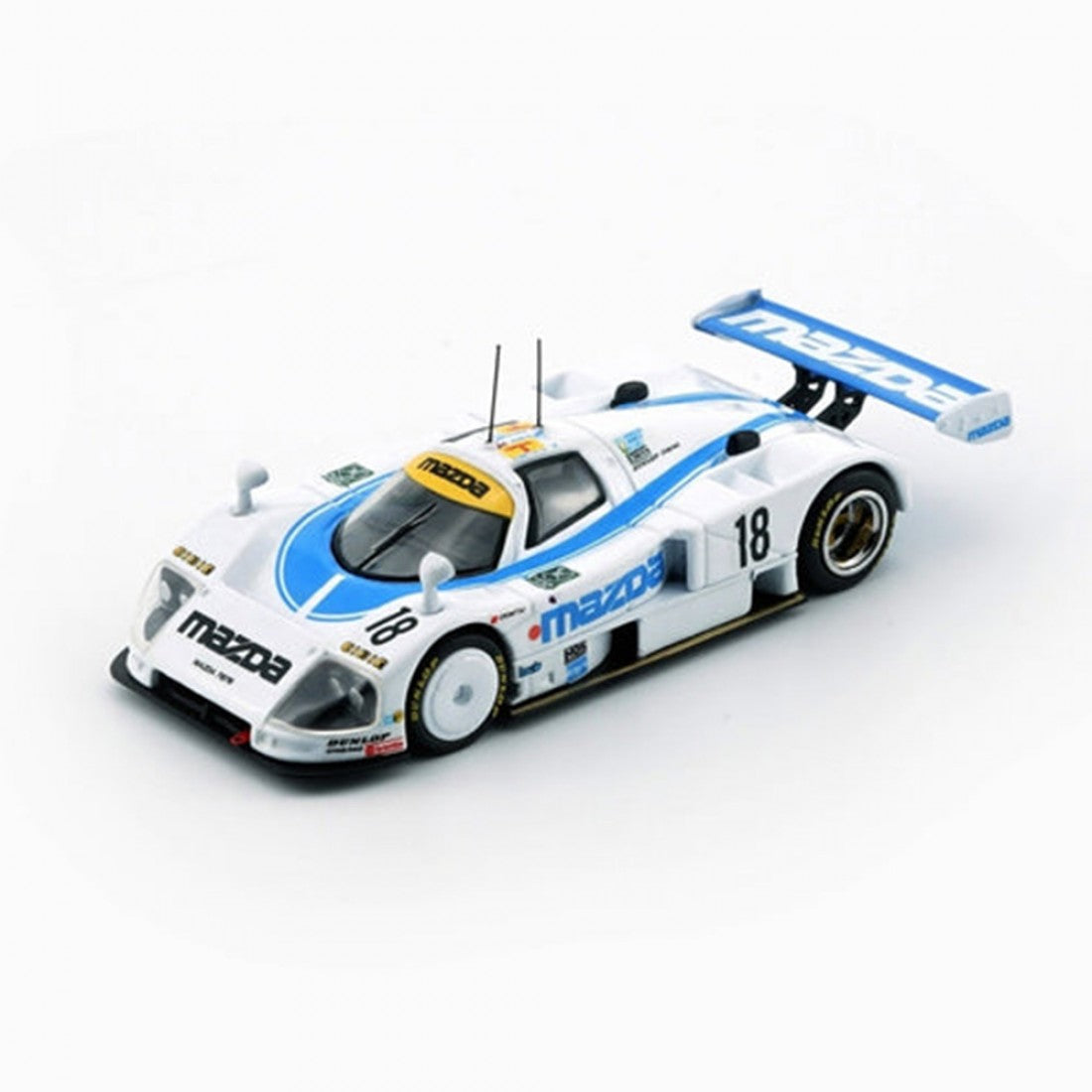 BM Creations - Mazda 787B #18 White 1991 24h Le Mans (Canada Exclusive) - Scale 1/64 64B0438