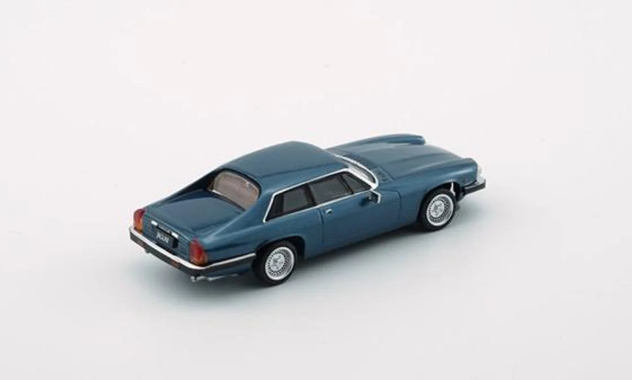 BM Creations - 1984 Jaguar XJS Cobalt Blue LHD - Scale 1/64 64B0159