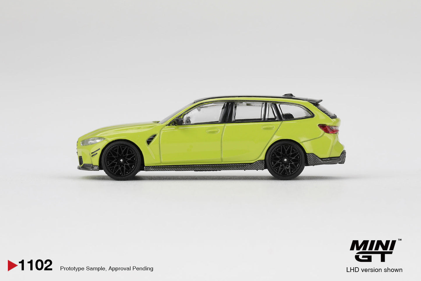 Mini GT - BMW M3 (G82) M Performance Touring Sao Paulo Yellow 2025 - Échelle 1/64 MGT01102-L