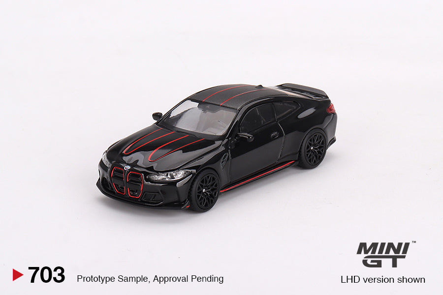 Mini GT - BMW M4 CSL Noir Saphir - Échelle 1/64 MGT00703