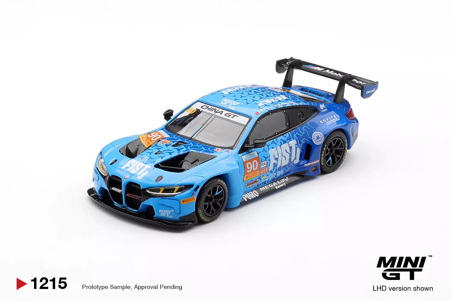 Minigt ミニGT  M4 GT3 中国自販機限定 PRE-ORDER] - Mini GT - BMW M4 GT3 Evo #90 FIST Team AAI 2025 China