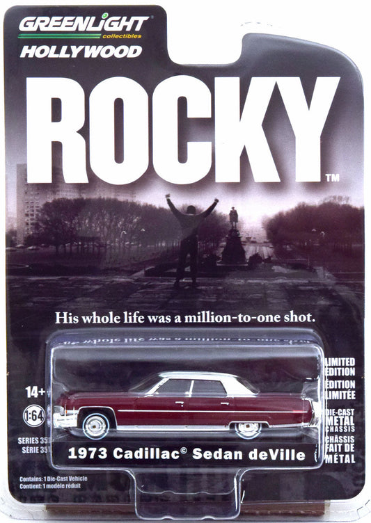 Greenlight - Cadillac Sedan deVille 1973 Film Rocky - Greenlight - Échelle 1/64